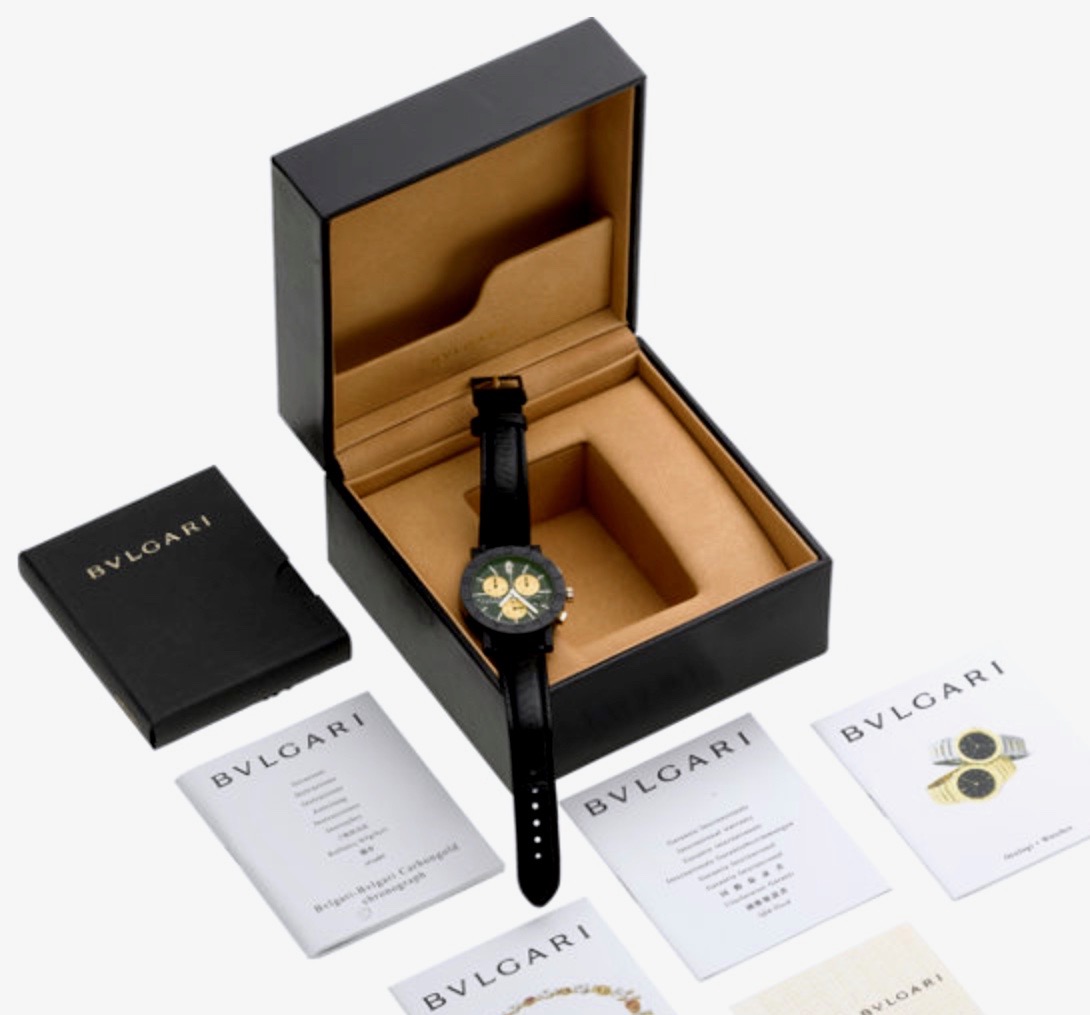 Busacca Gallery Item Rare Bvlgari Carbon Gold Hong Kong Limited